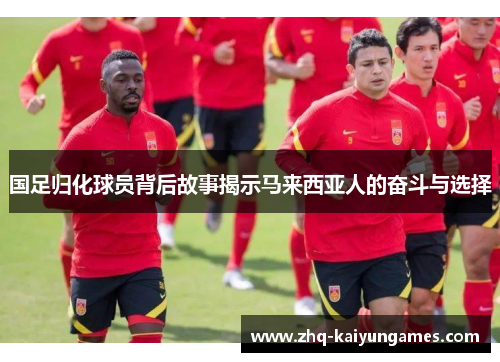 国足归化球员背后故事揭示马来西亚人的奋斗与选择