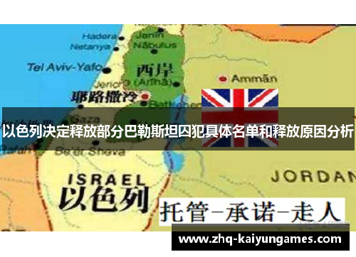 以色列决定释放部分巴勒斯坦囚犯具体名单和释放原因分析